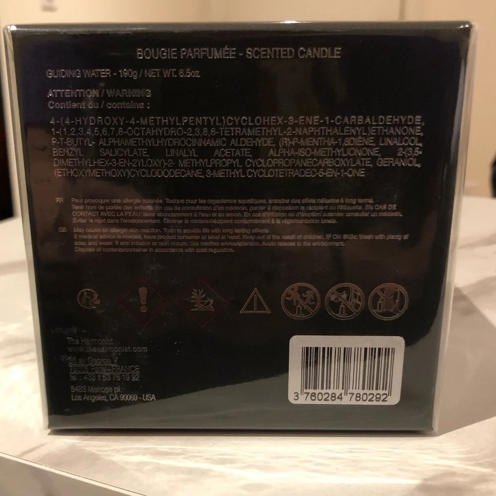 New in box, The Harmonist “Guiding Water” Candle - Picture 6 of 6